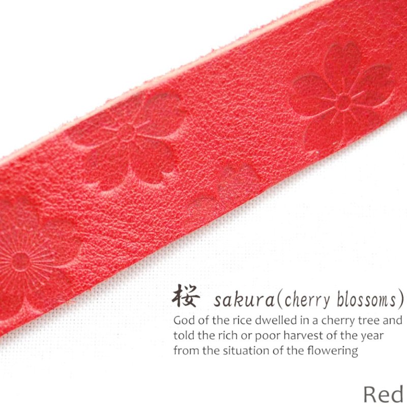 画像15: 和柄レザーブレスレット (15)