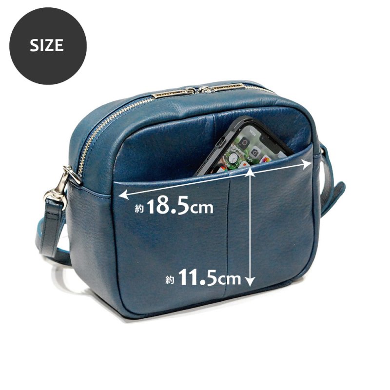 画像15: 手袋用ソフトレザーで作った ワッフルBOXショルダー (15)